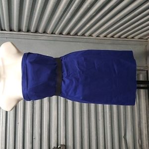 Junior's Medium, Forever 21, Royal Blue, Strapless dress
